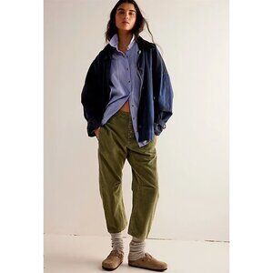 Free People We The Free Osaka Cord Jeans EUC - Color: Capulet Olive - Size 31
